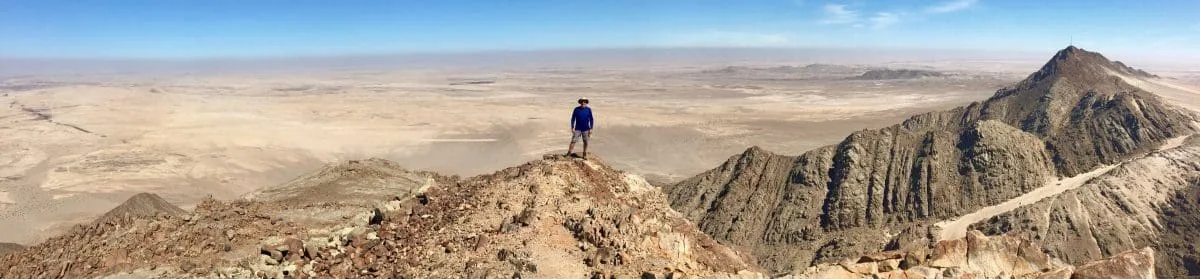 Chris in Namibia