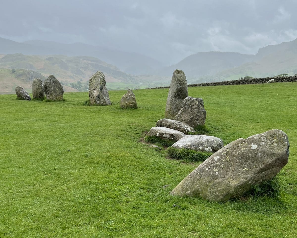 UK 2022 -Castlerigg Stone Circle and Honister Slate Mine